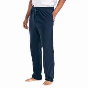 Nautica Micro Fleece Pajama Pants Men’s Medium Navy Blue Comfy